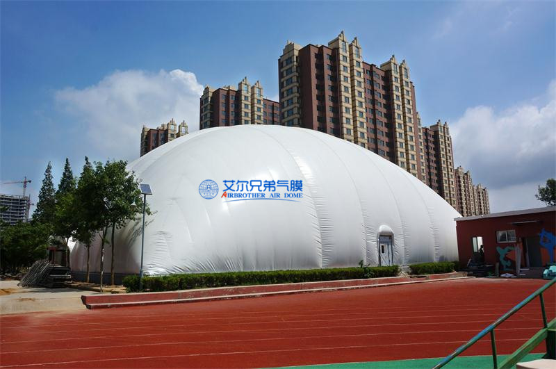 立志環(huán)保事業(yè)，助力全民健身——艾爾兄弟氣膜建筑
