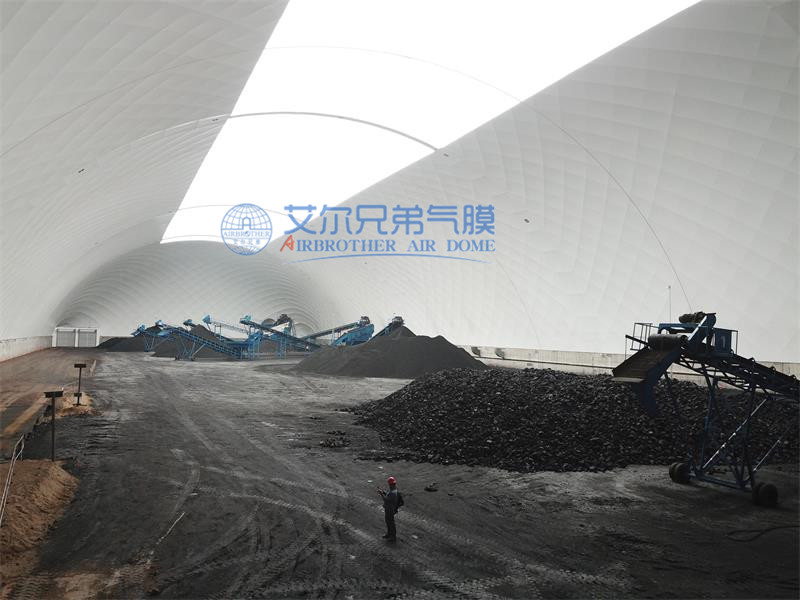 氣膜建筑：新型儲煤建筑，有效改善煤場與環(huán)境的關(guān)系